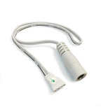 Nora Lighting NAHO-609W LED 12 Inch 24V Power Line Interconnection Cable Model NAHO White Finish