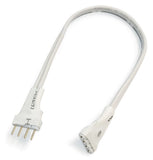 Nora Lighting NARGB-706W RGB 6 Inch Interconnection Cable White