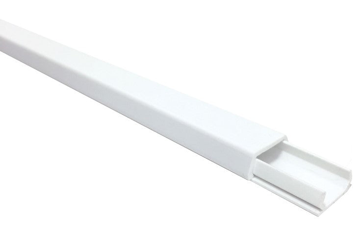 Nora Lighting NATL-422W 2 Foot Wire Raceway-Plastic White Finish