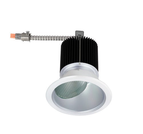 Nora Lighting NC2-436L2540SHWSF 2500lm 4" Sapphire II COB, 30W Open Reflector  Haze / White Finish Spot Beam 4000K