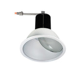 Nora Lighting NC2-836L0940SDWSF 8" Sapphire II COB Open Reflector Spot Beam Clear Diffused / White Flanged Finish 4000K