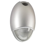 Nora NE-900BSW Xenon Emergency Light LED Photo Sensor Wet Location Black - Silver Finish
