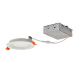NORA Lighting NFLIN-R40727WWLE3 4" Round FLIN LED Recessed 800 Lumens / 12W 2700K