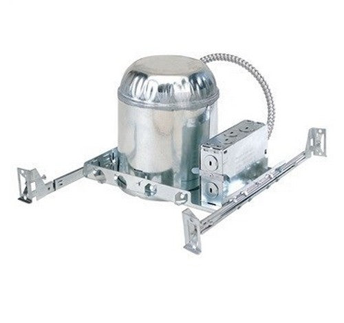 NORA Lighting NHIC-6LMRAT/6WEM 6" IC Air Tight New Construction Housing with Emergency Battery and and Remote Test Switch 120 ~ 277V  - BuyRite Electric