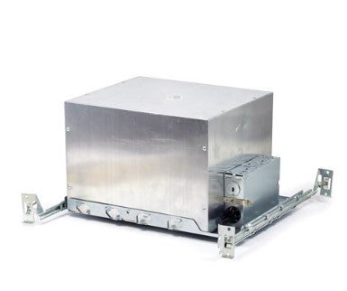 Nora Lighting NHICCB-620LE4/PEM 6 Inch Cobalt High Lumen Dedicated IC AT New Construction Housing, 2000lm, 28W, 120V Triac/ELV/0-10V or 277V 0-10V Dimming, Pre-Wired for Remotely Mounted Emergency Driver