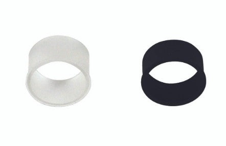 Nora Lighting NIO-1AS19MPW 3/4" Matte Powder White Opaque Snoot for 2" & 4" Iolite Trims