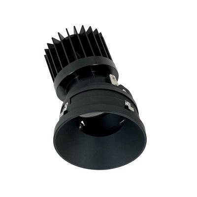 Nora Lighting NIO-4PRTLA30XBB/HL 4 Inch Iolite PLUS Round Trimless Adjustable, 1500lm/2000lm Color temperature 3000K Black Finish