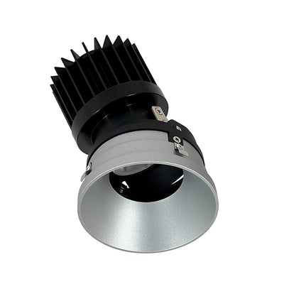 Nora Lighting NIO-4PRTLA27XHZ/HL 4 Inch Iolite PLUS Round Trimless Adjustable, 1500lm/2000lm Color temperature 2700K Haze Finish