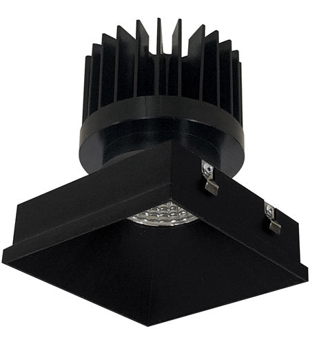 Nora Lighting NIO-4PSTLNDC50XBB/HL LED 4 Inches Iolite PLUS Square Trimless Downlight, 1500lm/2000lm/2500lm  5000K  Black Finish