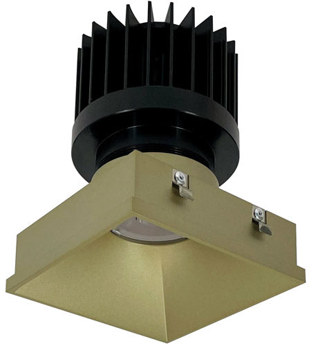 Nora Lighting NIO-4PSTLNDC50XCH/HL LED 4 Inches Iolite PLUS Square Trimless Downlight, 1500lm/2000lm/2500lm, 5000K, Champagne Haze Finish