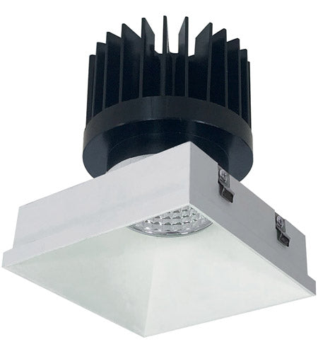 Nora Lighting NIO-4PSTLNDC50XWW/HL LED 4 Inches Iolite PLUS Square Trimless Downlight, 1500lm/2000lm/2500lm, 5000K, White Finish
