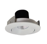 NORA Lighting NIO-4RC30XWW/10 4" Iolite, Round Adjustable Cone Reflector White Finish 3000K 1000lm