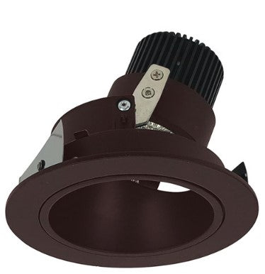 Nora Lighting NIO-4RD30QBZ 4 Inch Iolite LED Round Adjustable Deep Reflector, 10-Degree Optic, 850lm / 12W, 3000K, Bronze Reflector / Bronze Flange