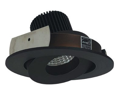 Nora Lighting NIO-4RG27QBZ 4 Inch Iolite LED Round Adjustable Gimbal, 10-Degree Optic, 850lm / 12W, 2700K, Bronze Finish