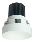 Nora Lighting NIO-4RTLNDC35QWW 4" Iolite LED Round Trimless Downlight, 10-Degree Optic, 850lm / 12W, 3500K, White Finish