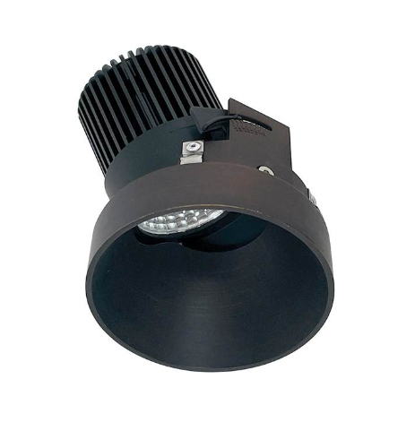 Nora Lighting NIO-4RTSLA30XBZ/10 4" Iolite LED Round Trimless Adjustable Slot, 1000lm / 14W, 3000K, Bronze