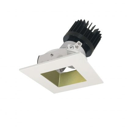 Nora Lighting NIO-4SDSQ40XCHMPW/10 4 Inch Iolite Square Adjustable Reflector Square Aperture