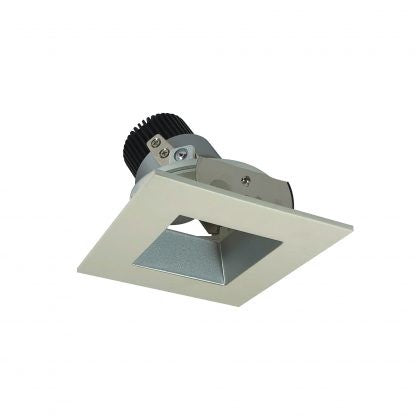 Nora Lighting NIO-4SDSQCDXHW 4 Inch Iolite Square Adjustable Reflector Square Aperture