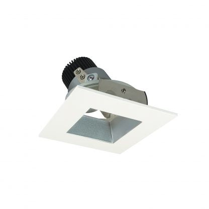 Nora Lighting NIO-4SDSQ50XHZMPW 4 Inch Iolite Square Adjustable Reflector Square Aperture