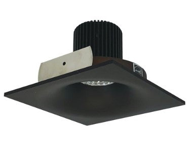 Nora Lighting NIO-4SNB40QBZ 4 Inch Iolite LED Square Bullnose, 10-Degree Optic, 850lm / 12W, 4000K, Bronze Finish