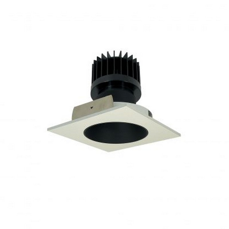 Nora Lighting NIO-4SNDC27XBW/HL 4 Inch Iolite Square Reflector with Round Aperture