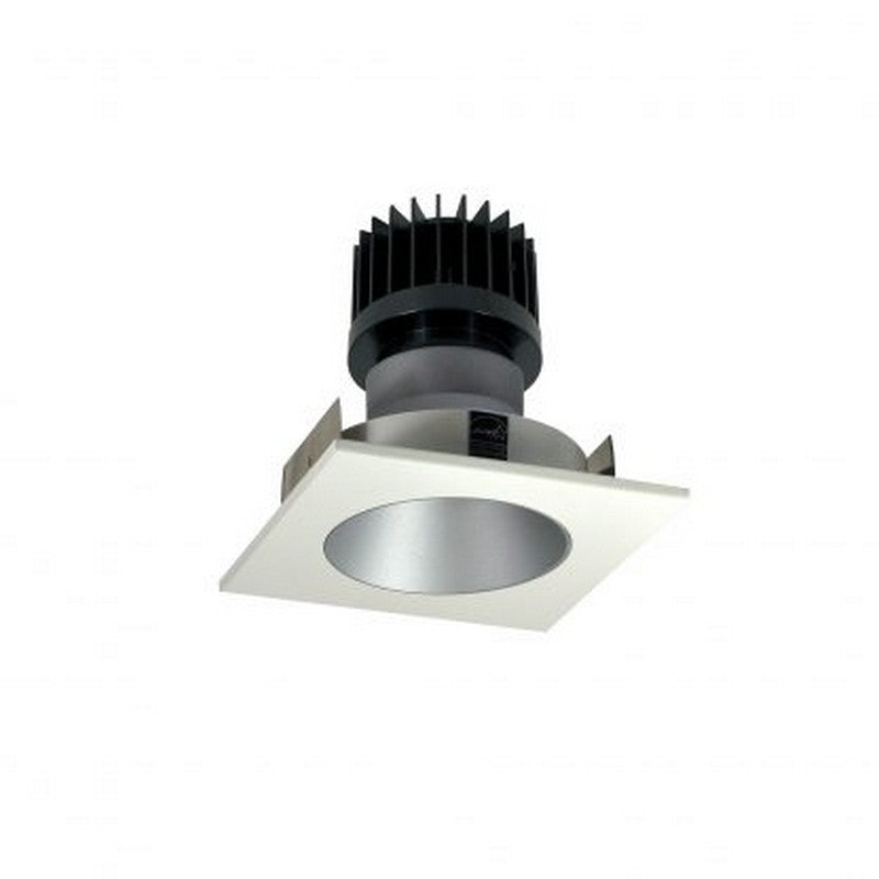 Nora Lighting NIO-4SNDC27XHZMPW/HL 4 Inch Iolite Square Reflector with Round Aperture