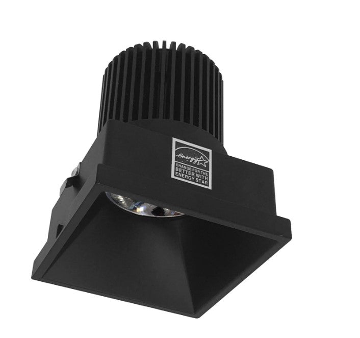 Nora Lighting NIO-4STLNDC27QBB 4 inch Iolite Led Square Trimless Downlight