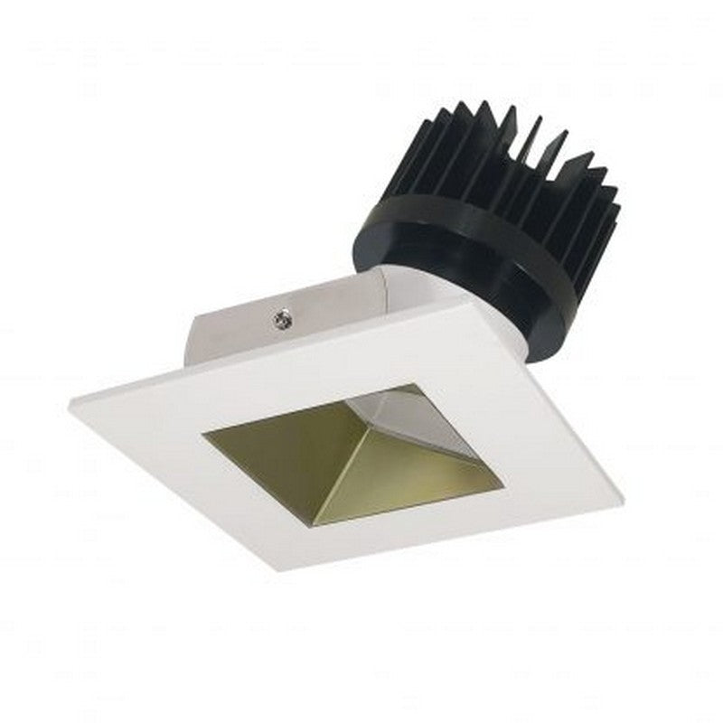 Nora Lighting NIO-4SW35XCHMPW/10 4 Inch Iolite Square Wall Wash Reflector