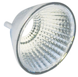 Nora Lighting NIO-REFLTIR15 Premium 15 Degree TIR Recessed Optic for 2" & 4" Iolite Trims Clear Finish