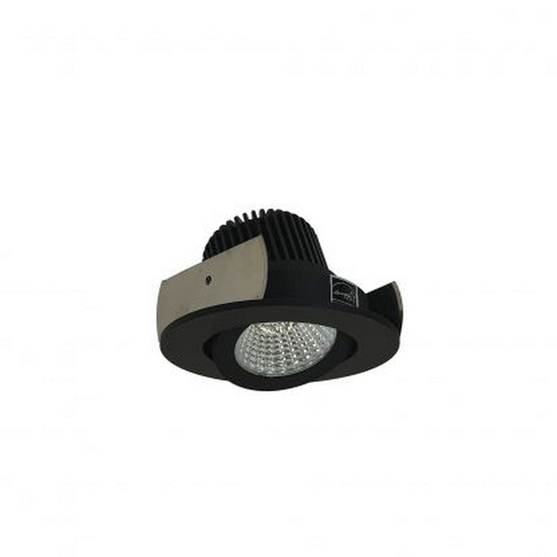 NORA Lighting NIOB-2RG30XBB/HL 2 Inch Iolite Round Surface Gimbal Trim Black Finish 3000K 1500-2500lm