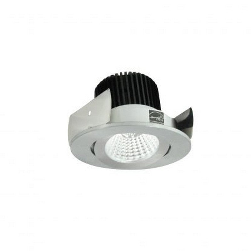 NORA Lighting NIOB-2RG27XNN/HL 2 Inch Iolite Round Surface Gimbal Trim Natural Metal Finish 2700K 1500-2500lm