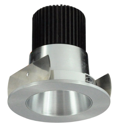 Nora Lighting NIOB-2RNDC27QNN 2" Iolite LED Round Reflector, 10-Degree Optic, 850lm / 12W, 2700K Color Temperature, Natural Metal Reflector / Flange Finish