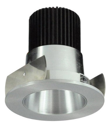 Nora Lighting NIOB-2RNDC30QNN 2 Inch Iolite LED Round Reflector, 10-Degree Optic, 850lm / 12W, 3000K, Natural Metal Reflector / Natural Metal Flange