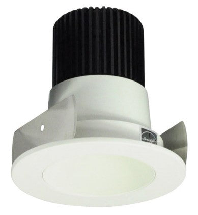 Nora Lighting NIOB-2RNDC30QWW 2 Inch Iolite LED Round Reflector, 10-Degree Optic, 850lm / 12W, 3000K, White Reflector / White Flange