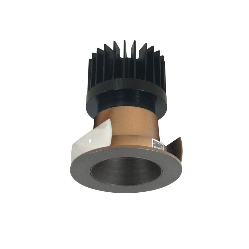 Nora Lighting NIOB-2RNDC30XBZ/HL 2 Inch Iolite Round Deep Cone Regressed Non-Adjustable Trim 3000K 1500-2500lm