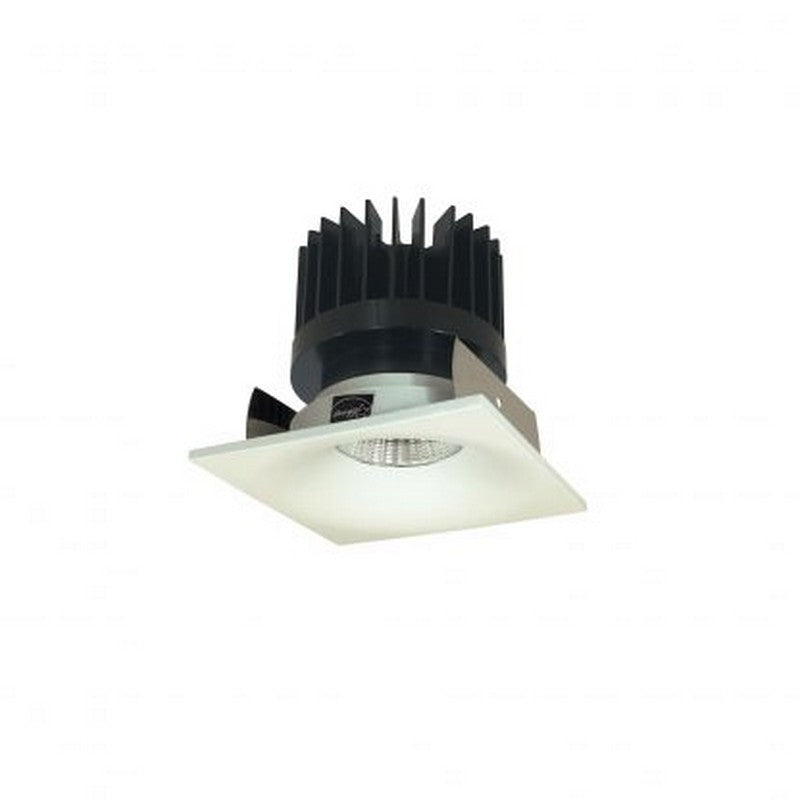 Nora Lighting NIOB-2SNB27XWW/HL 2 Inch Iolite Square Bullnose Regress Non-Adjustable Trim
