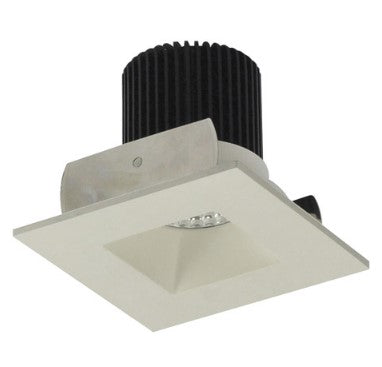 Nora Lighting NIOB-2SNDSQ40QWW 2 Inch Iolite LED Square Reflector with Square Aperture, 10-Degree Optic, 850lm / 12W, 4000K, White Reflector / White Flange