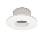 Nora Lighting NIOC-1RNGWW Iolite 1" Round Can-less Downlight Trim White Finish