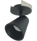 Nora Lighting NIOP-2RTC30XBB LED 3 Inch iPOINT Monopoint Luminaire Ceiling Light Round Cone Black Finish