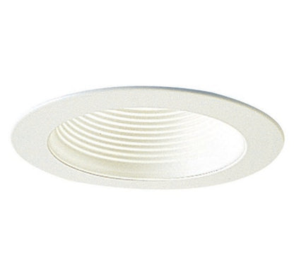 Nora Lighting NL-410N 4" Adjustable Stepped Baffle with Ring Natural Metal Adjustable Stepped Baffle - Natural Metal Ring