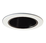 Nora Lighting NL-413 4" Specular Black Adjustable Reflector with Ring