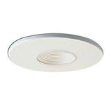 Nora Lighting NL-421 4" White Trim with 2" Pinhole and White Baffle