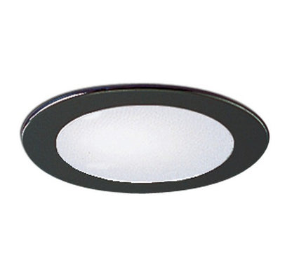 Nora Lighting NL-422W 4" Albalite Lens with Reflector Specular White Reflector - White Trim
