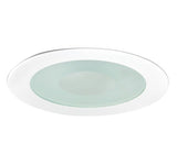 Nora Lighting NL-427W 4" Flat Frosted Lens with Clear Center