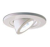 Nora Lighting NL-465W 4" Surface Adjustable White Surface Adjustable - White Ring