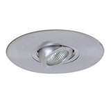 Nora Lighting NL-665W 6" Surface Adjustable Round Spot with Metal Trim White Finish