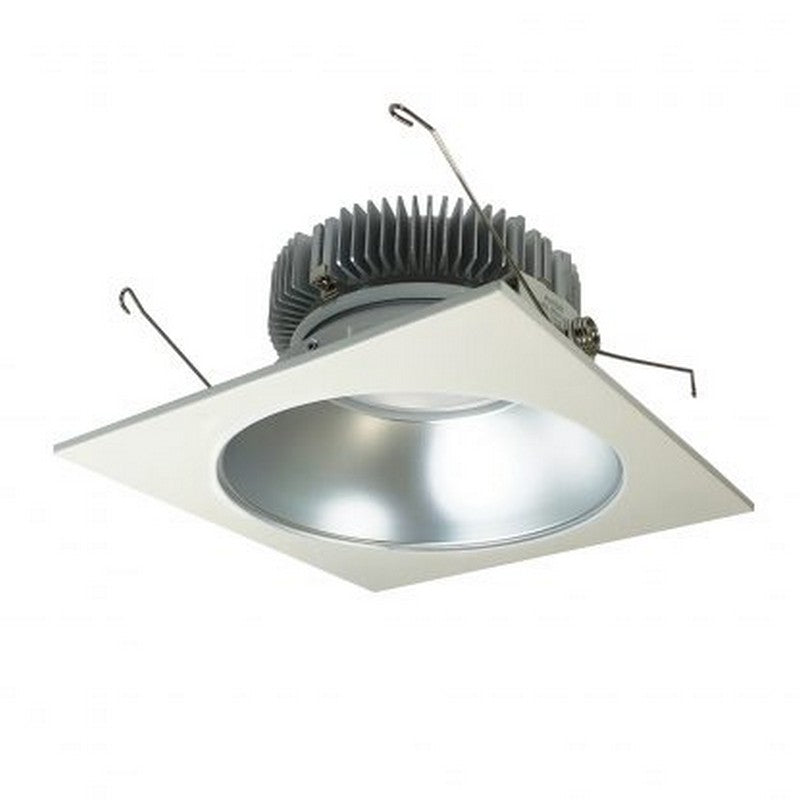 Nora Lighting NLCB2-6532040DW 6 Inch Cobalt 30W, 4000K, Diffused White Finish LED High Lumen Square Reflector with Round Aperture