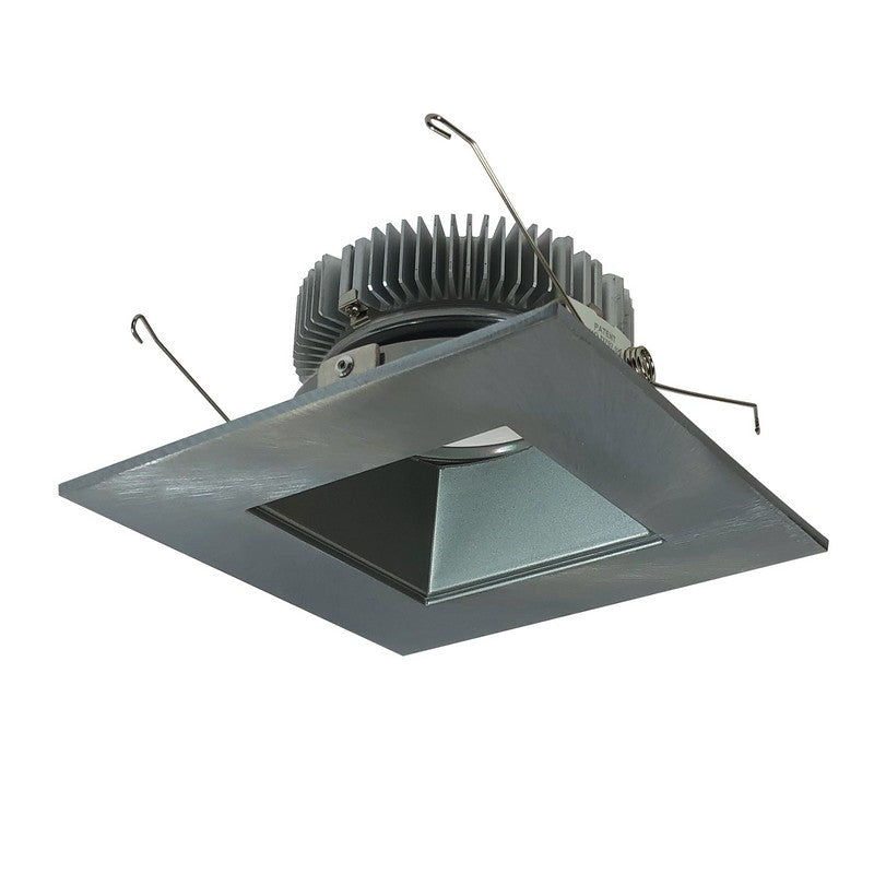 Nora Lighting NLCB2-6562030NN 6 Inch Cobalt 30W, 3000K, Natural Metal / Nat. Metal Finish LED High Lumen Square Reflector with Square Aperture