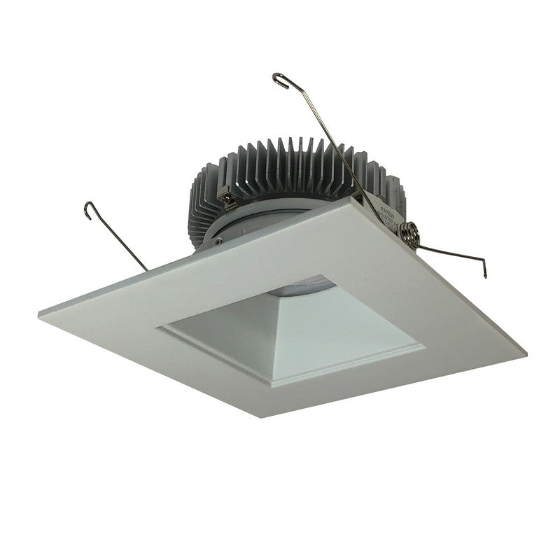 Nora Lighting NLCB2-6561535WW 6 Inch Cobalt 22W, 3500K, White/White Finish LED High Lumen Square Reflector with Square Aperture