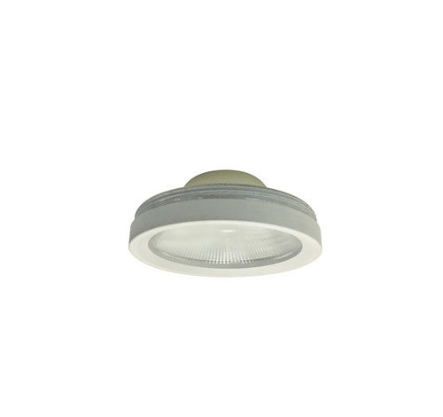 NORA Lighting NLCBC-469TIR45MPW 4" Cobalt Adjustable Round Reflector With Optional TRI Optic Matte Powder White Finish TIR optic 45 Degree